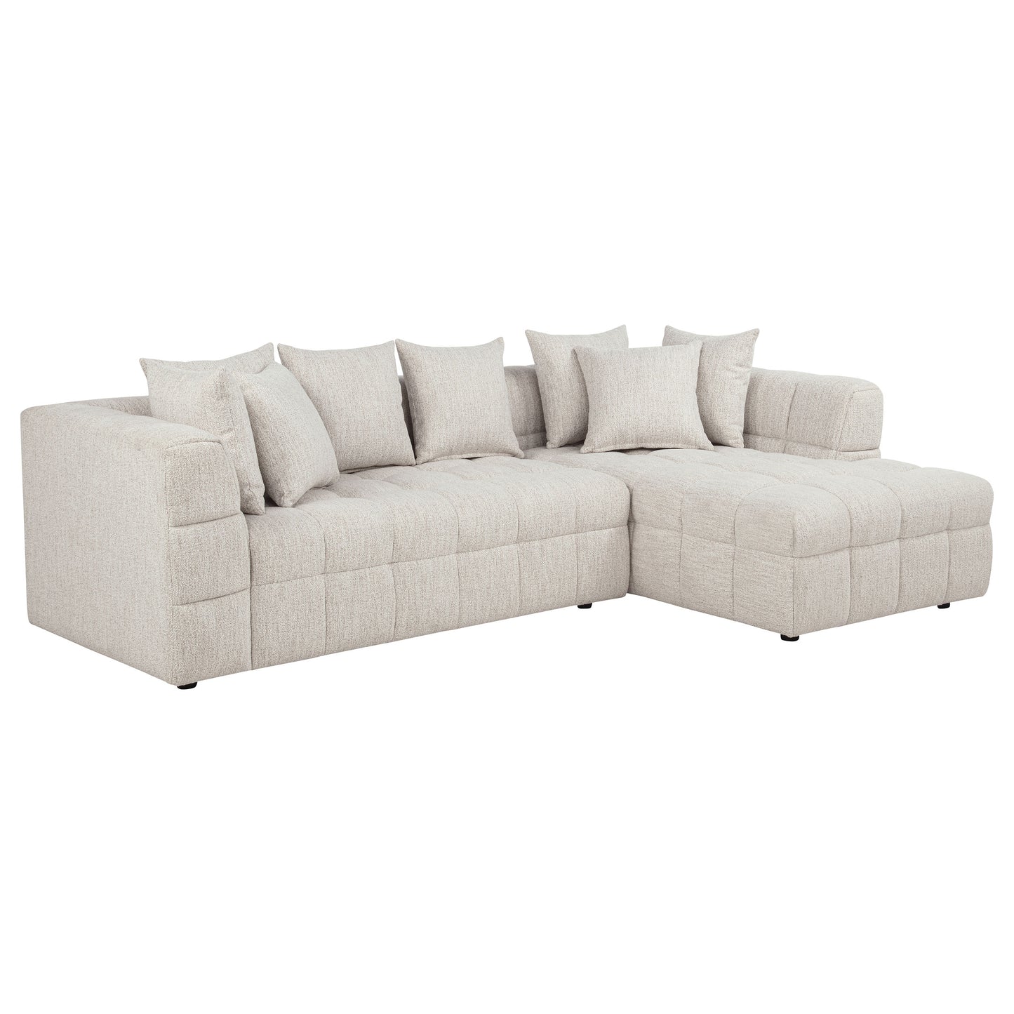 Amara 2-Piece Upholstered Sectional Sofa 551911-SETB