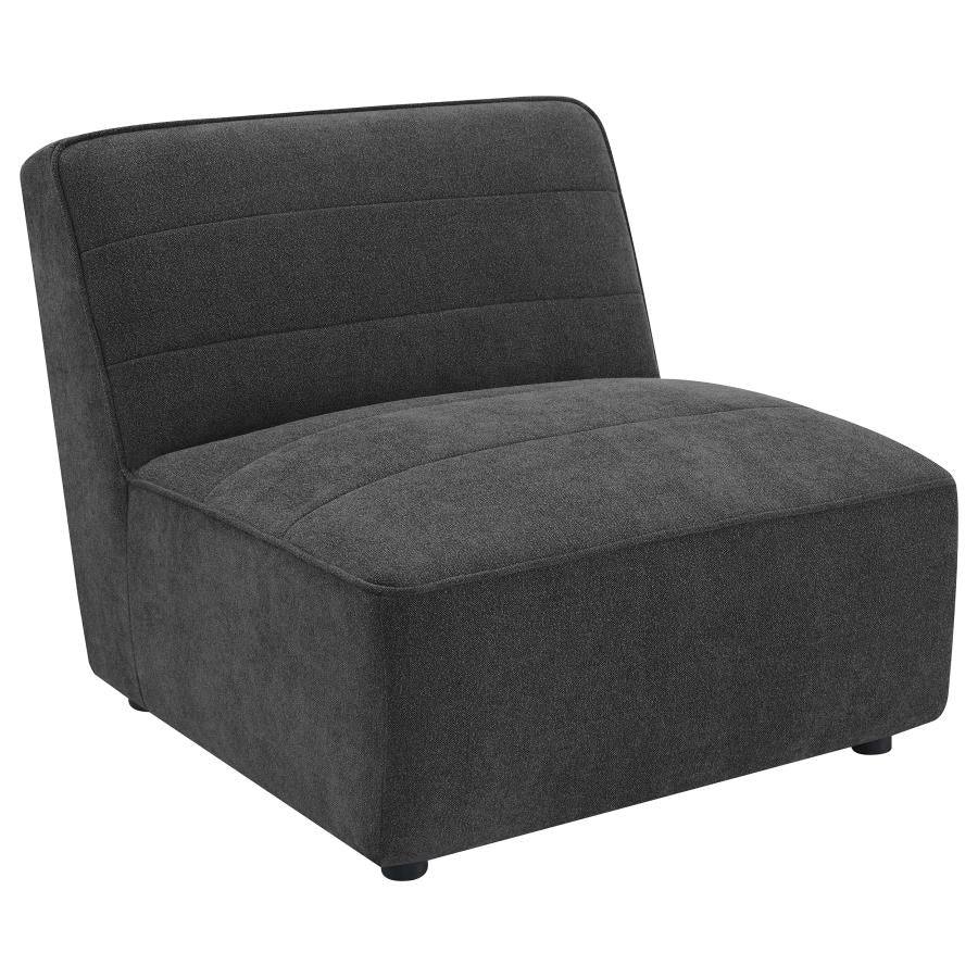 Sunny 6-piece Upholstered Modular Sectional Sofa Natural	551621-SET AND Charcoal 552081-SET - Venini Furniture 