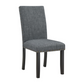 Barlow 6-piece Rectangular Dining Table Set Grey and Black 150366