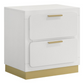 Juego de dormitorio de 4 piezas Caraway Eastern King en color blanco 224771KE-S4 