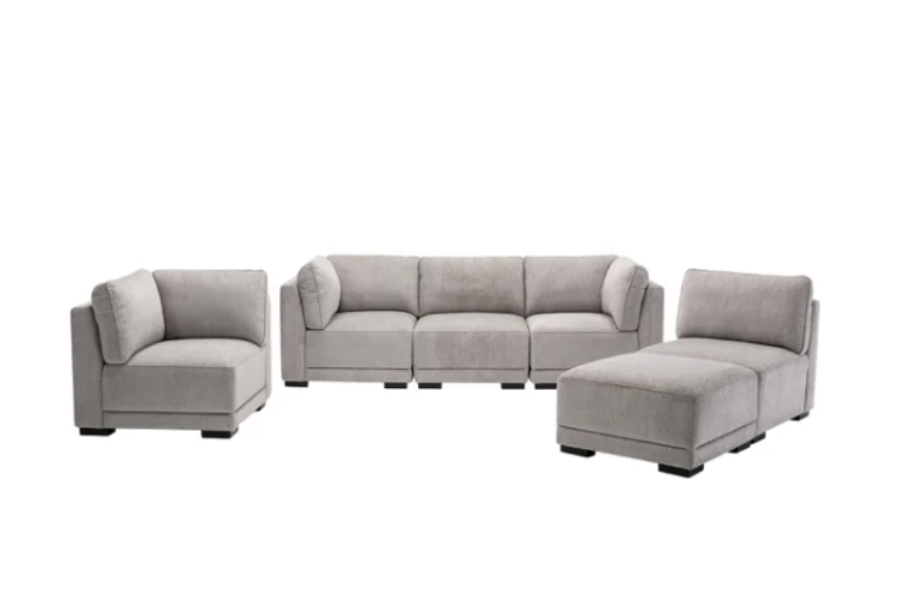 Belize Fabric Sectional Floor Model Venini Furniture