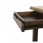 Escritorio Whitley de 54" con borde vivo, modelo de piso 