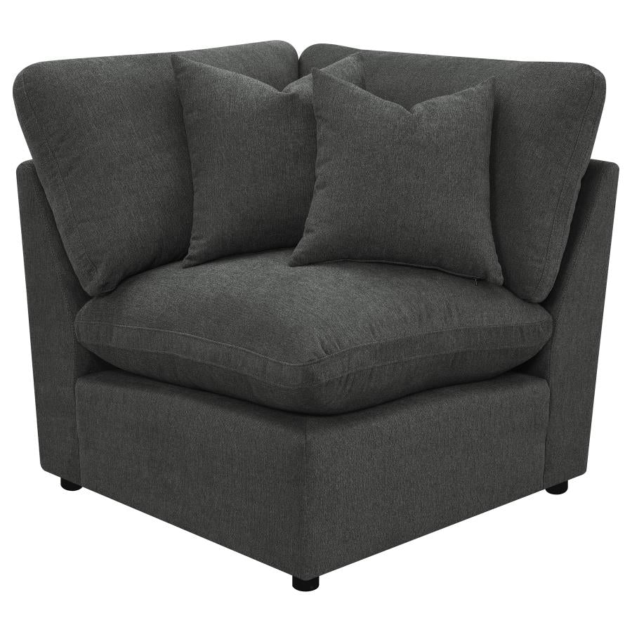 Collins 7-piece Modular Power Reclining Sectional Grey 609560P-SETA & Dark Grey 609530P-SETA - Venini Furniture 