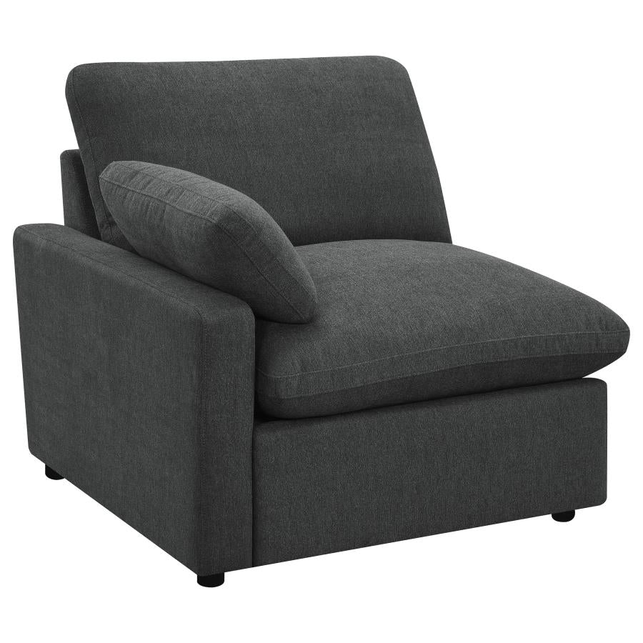 Collins Modular Power Loveseat Grey 609562P & Dark Grey 609532P - Venini Furniture 