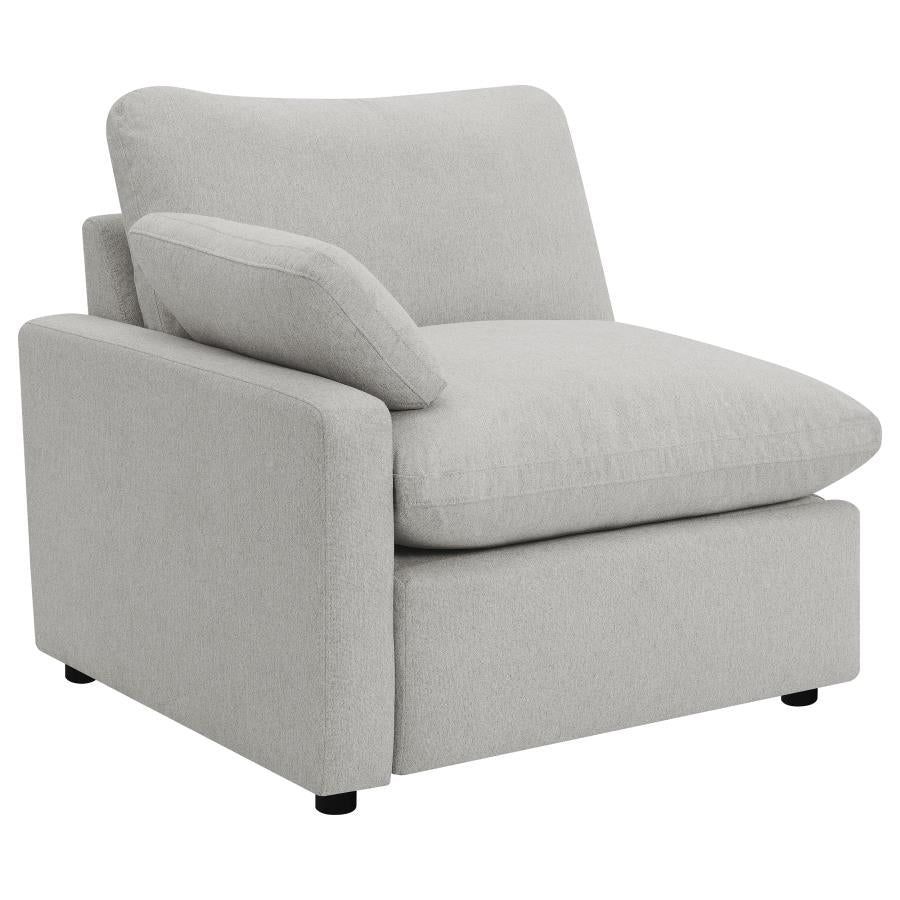 Collins Modular Power Loveseat Grey 609562P & Dark Grey 609532P - Venini Furniture 
