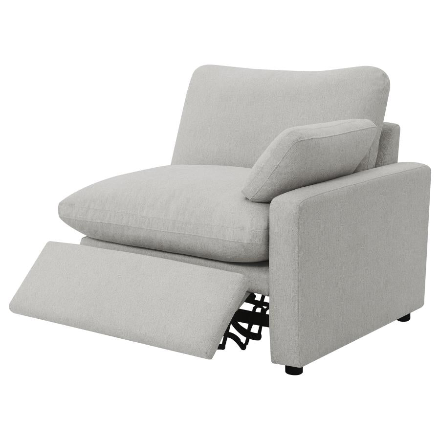 Collins Modular Power Loveseat Grey 609562P & Dark Grey 609532P - Venini Furniture 