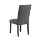 Barlow 6-piece Rectangular Dining Table Set Grey and Black 150366