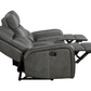 Conjunto de sofá reclinable tapizado de 2 piezas Raelynn gris 603191-S2 