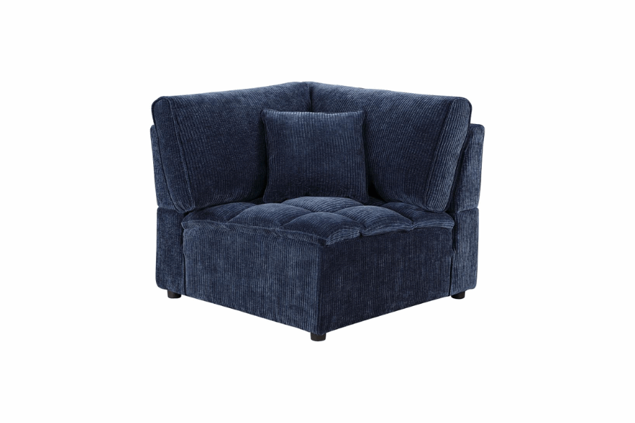 Atlantic 6-piece Upholstered Modular Sectional Sofa Blue 551821-SET Comming Soon
