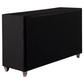 Deanna 4-piece Eastern King Bedroom Set Black  206101KE-S4