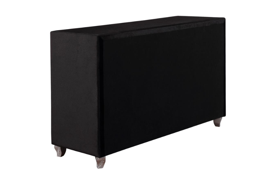 Deanna 4-piece Eastern King Bedroom Set Black  206101KE-S4