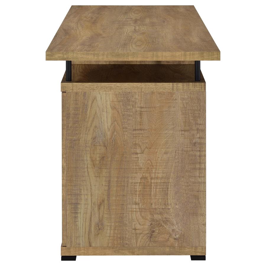 Tracy 2-drawer Computer Desk White 800108 - Venini Furniture 