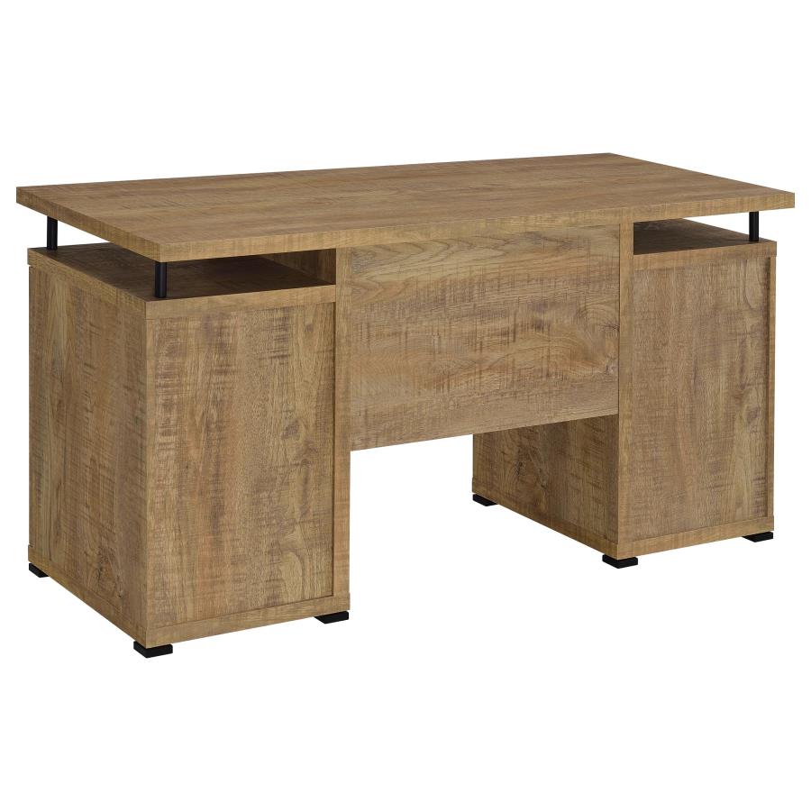 Tracy 2-drawer Computer Desk White 800108 - Venini Furniture 