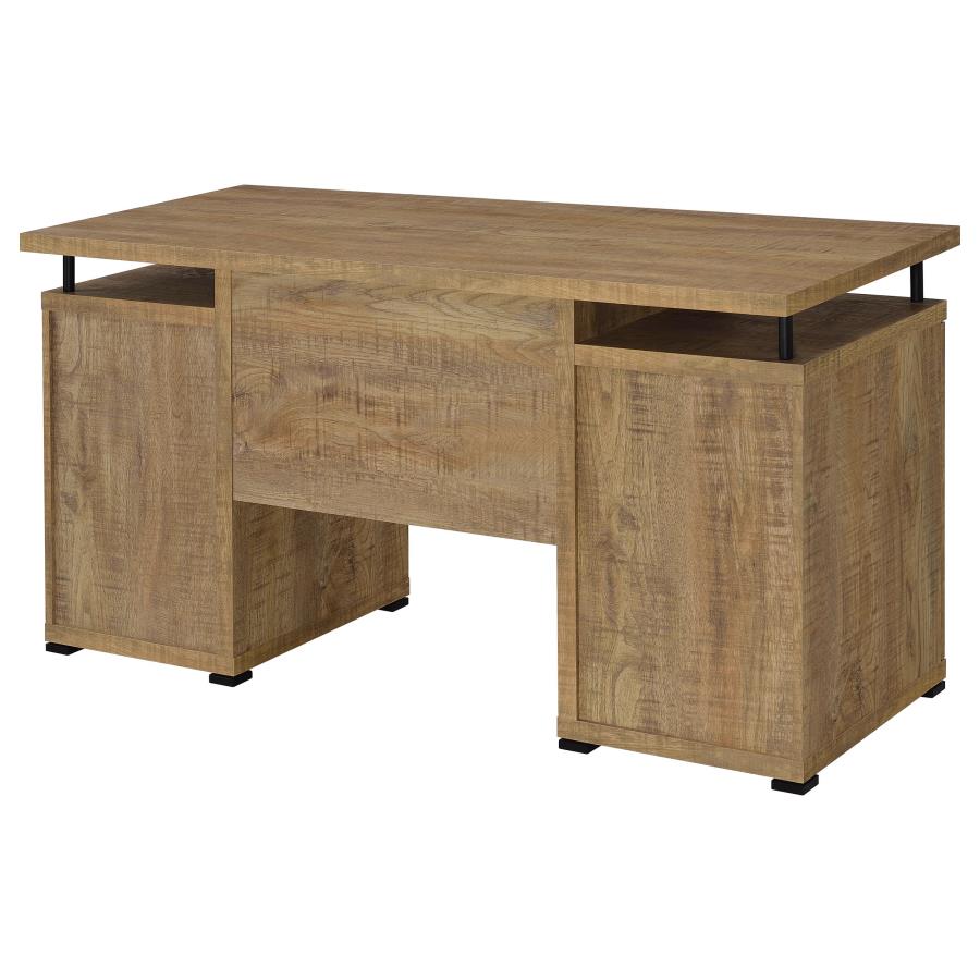 Tracy 2-drawer Computer Desk White 800108 - Venini Furniture 