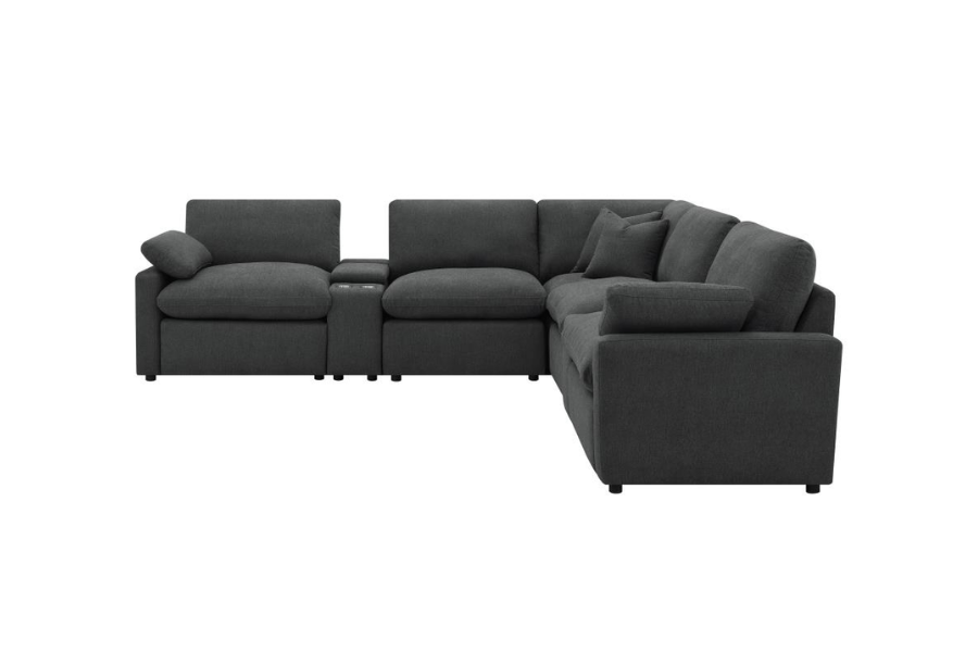 Collins 7-piece Modular Power Reclining Sectional Grey 609560P-SETA Comming Soon