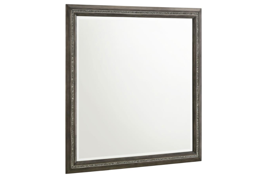 Juego de dormitorio Janine Eastern King de 5 piezas en gris 223551KE-S5 Próximamente 