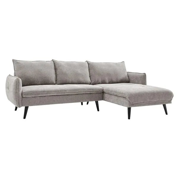 PARIS Sectional Right or Left in Beige, Light Gray or Dark Gray.