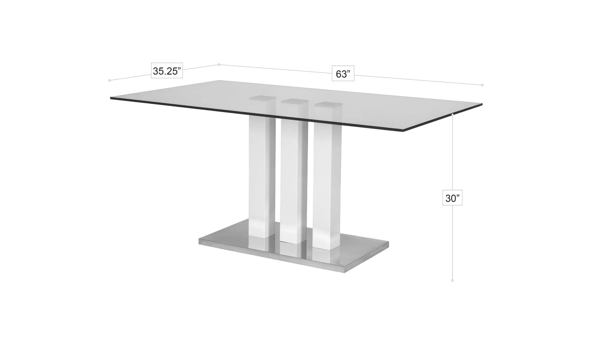 Zoe Dining Table - Venini Furniture 