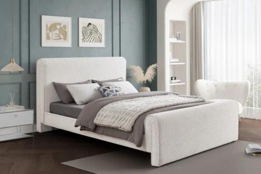 Stylus Boucle Fabric Bed