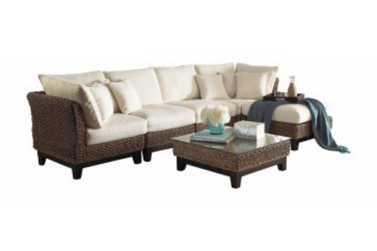 Sanibel 6 PC Sectional Set with cushions