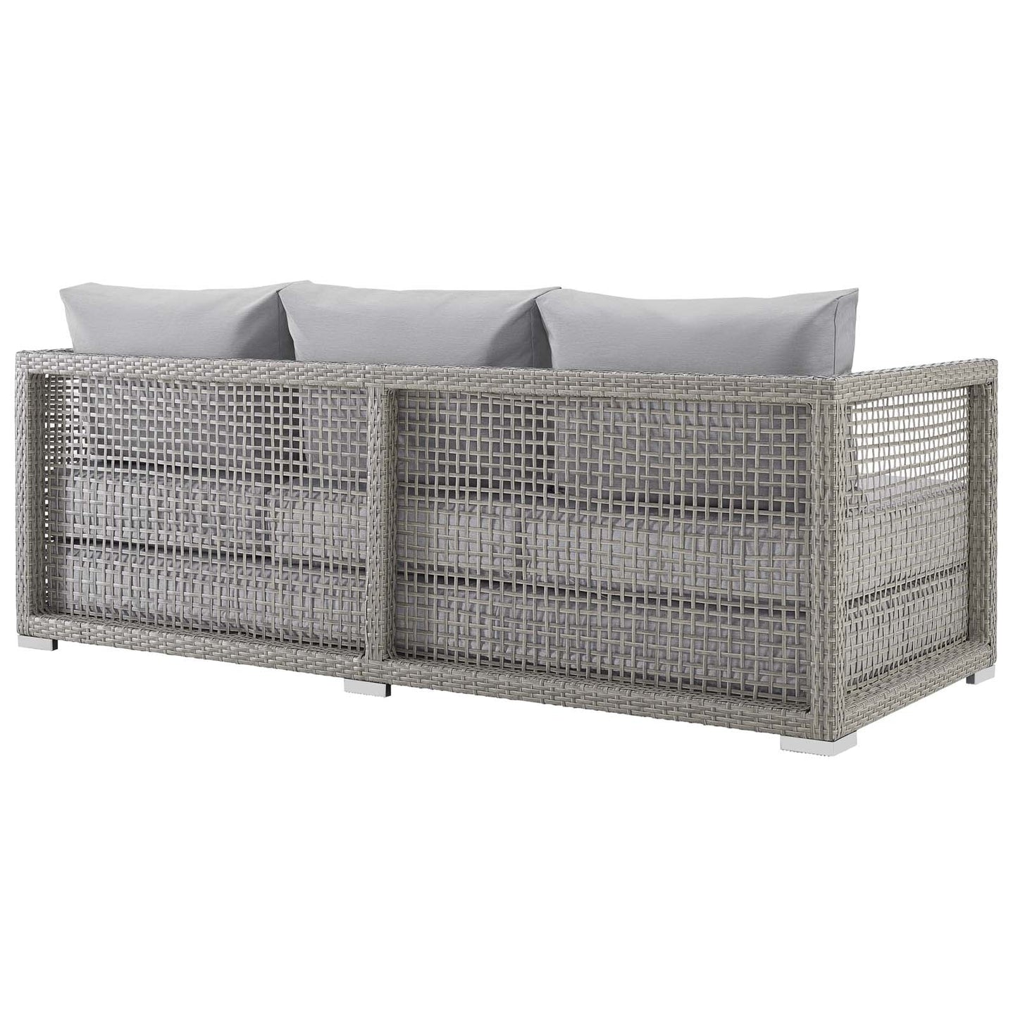 Aura Outdoor Patio Wicker Rattan Sofa FREE SHIPPING.