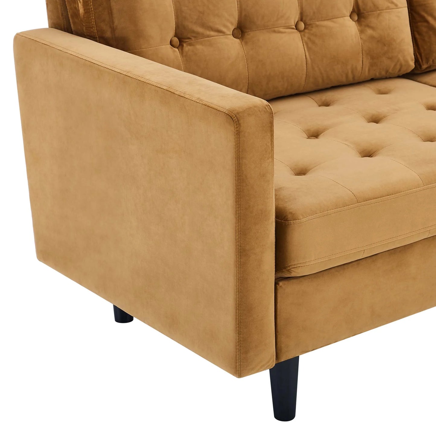 Exalt Tufted Performance Velvet Sofa FREE SHIPPING.