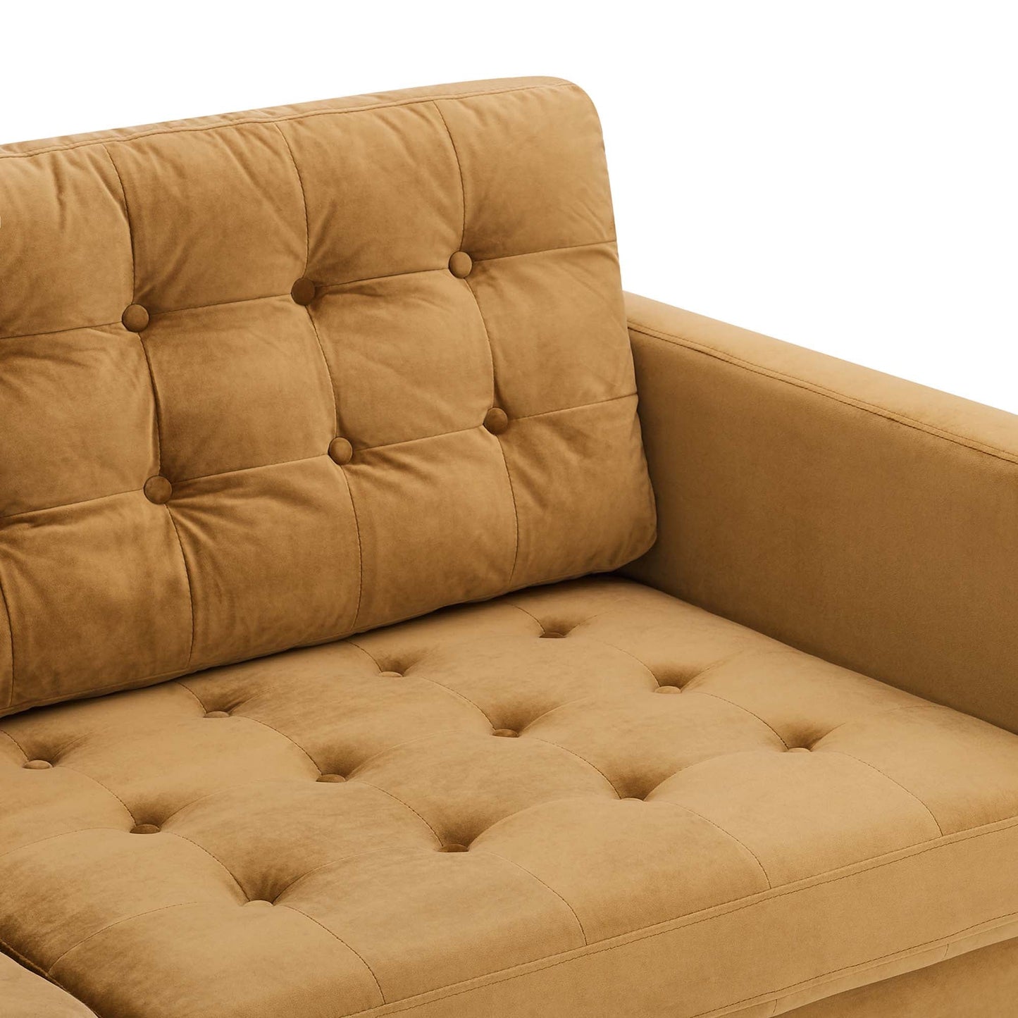 Exalt Tufted Performance Velvet Sofa FREE SHIPPING.