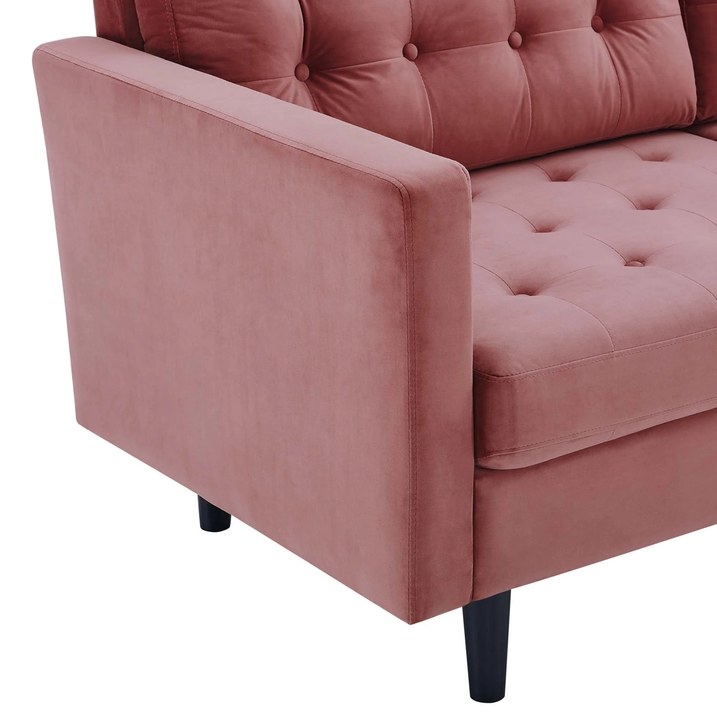 Exalt Tufted Performance Velvet Sofa FREE SHIPPING.
