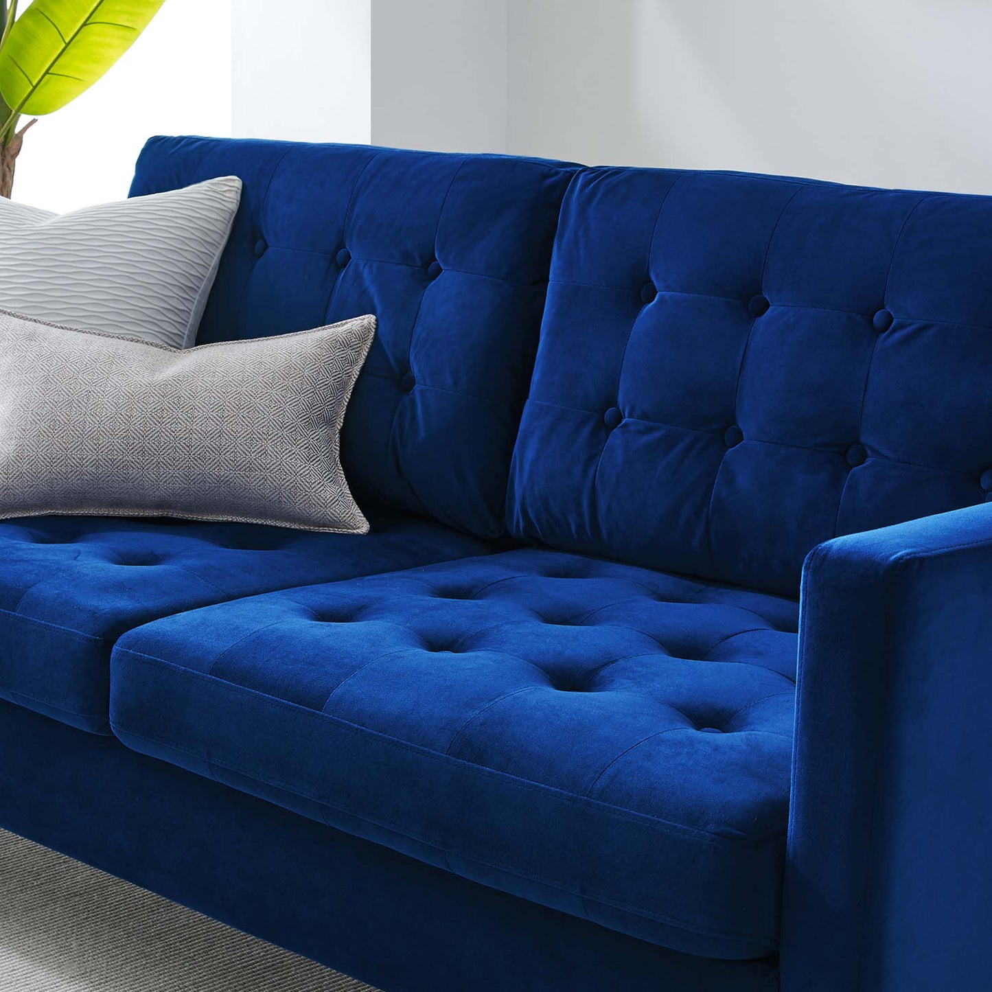 Exalt Tufted Performance Velvet Sofa FREE SHIPPING.