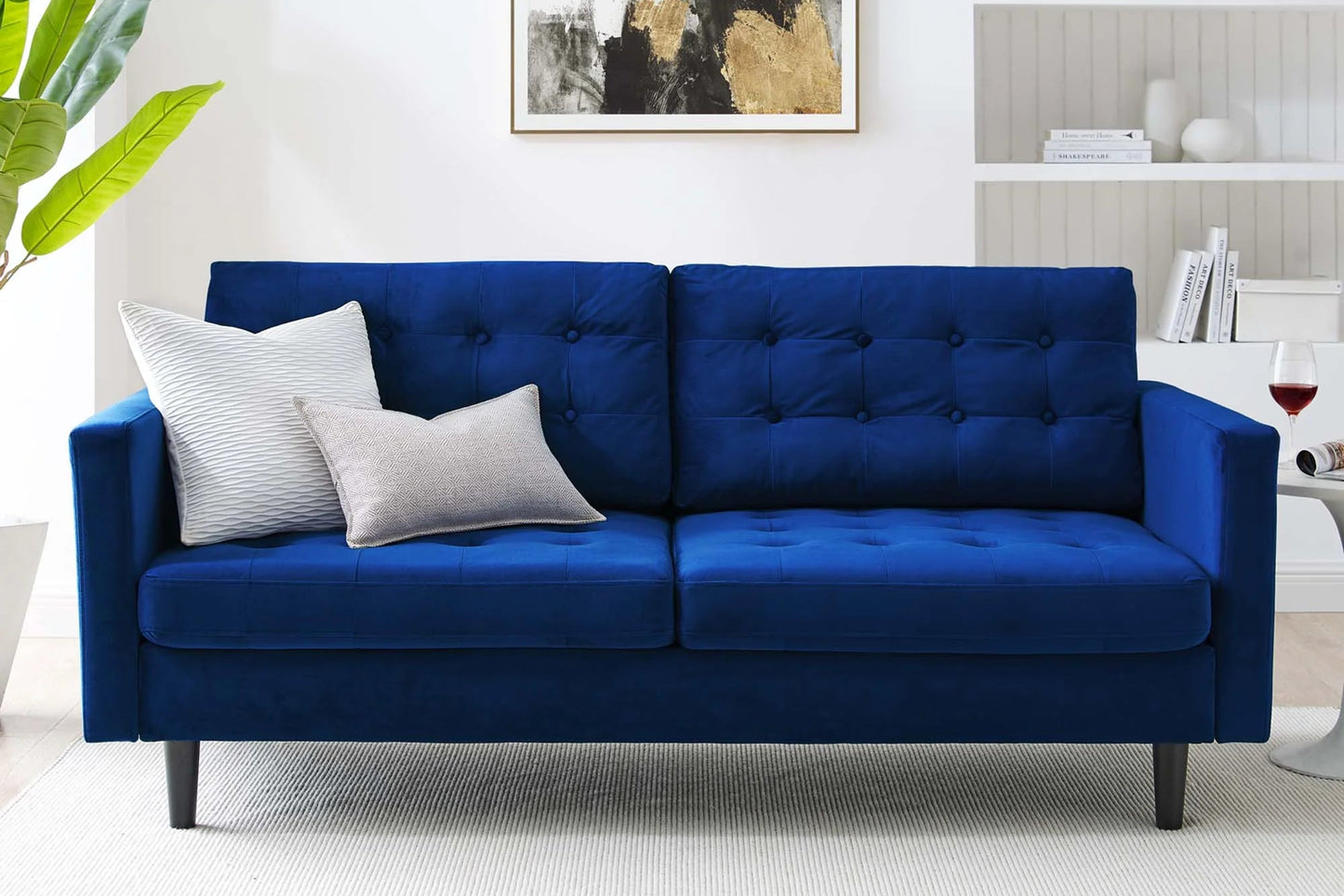 Exalt Tufted Performance Velvet Sofa FREE SHIPPING.