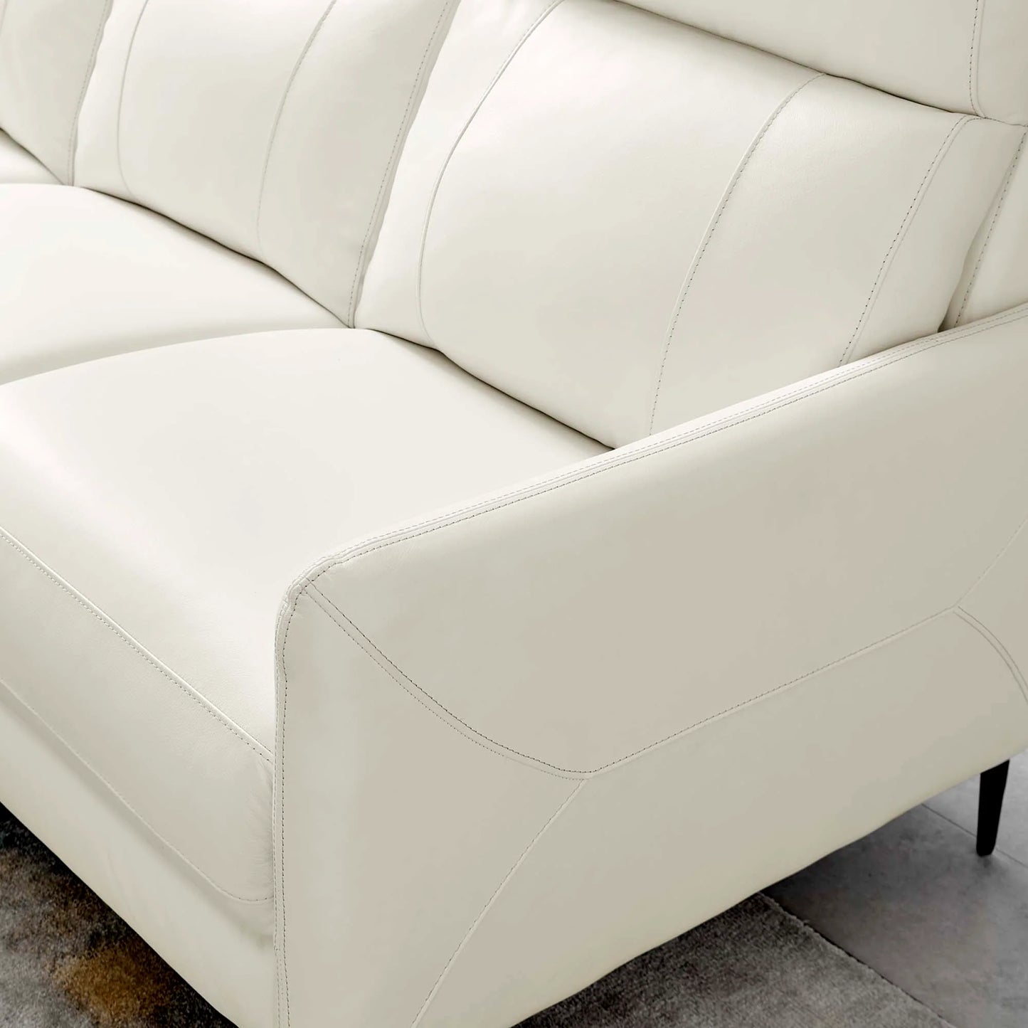 Huxley Leather Sofa FREE SHIPPING.