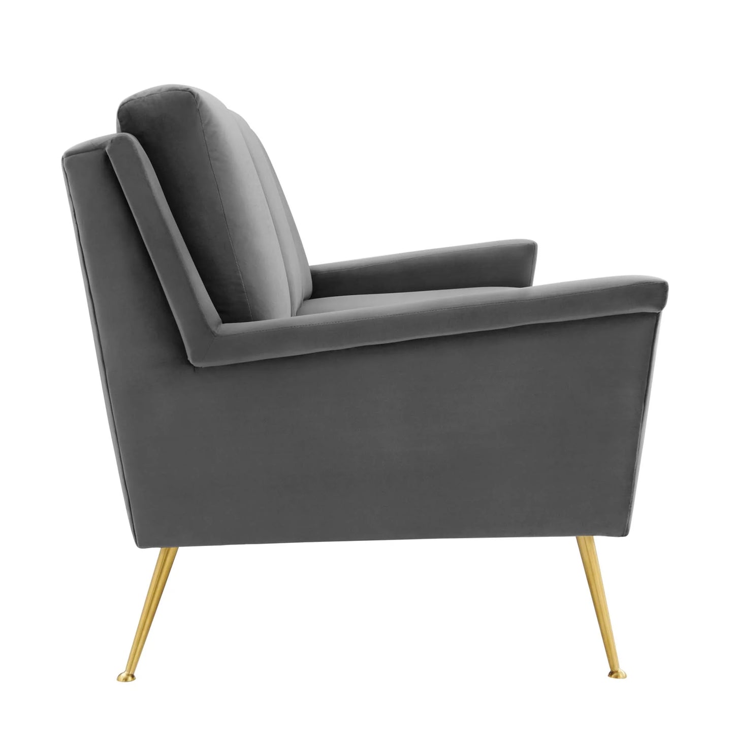 Chesapeake Performance Velvet Sofa in Gold Gray FREE SHIPPING.