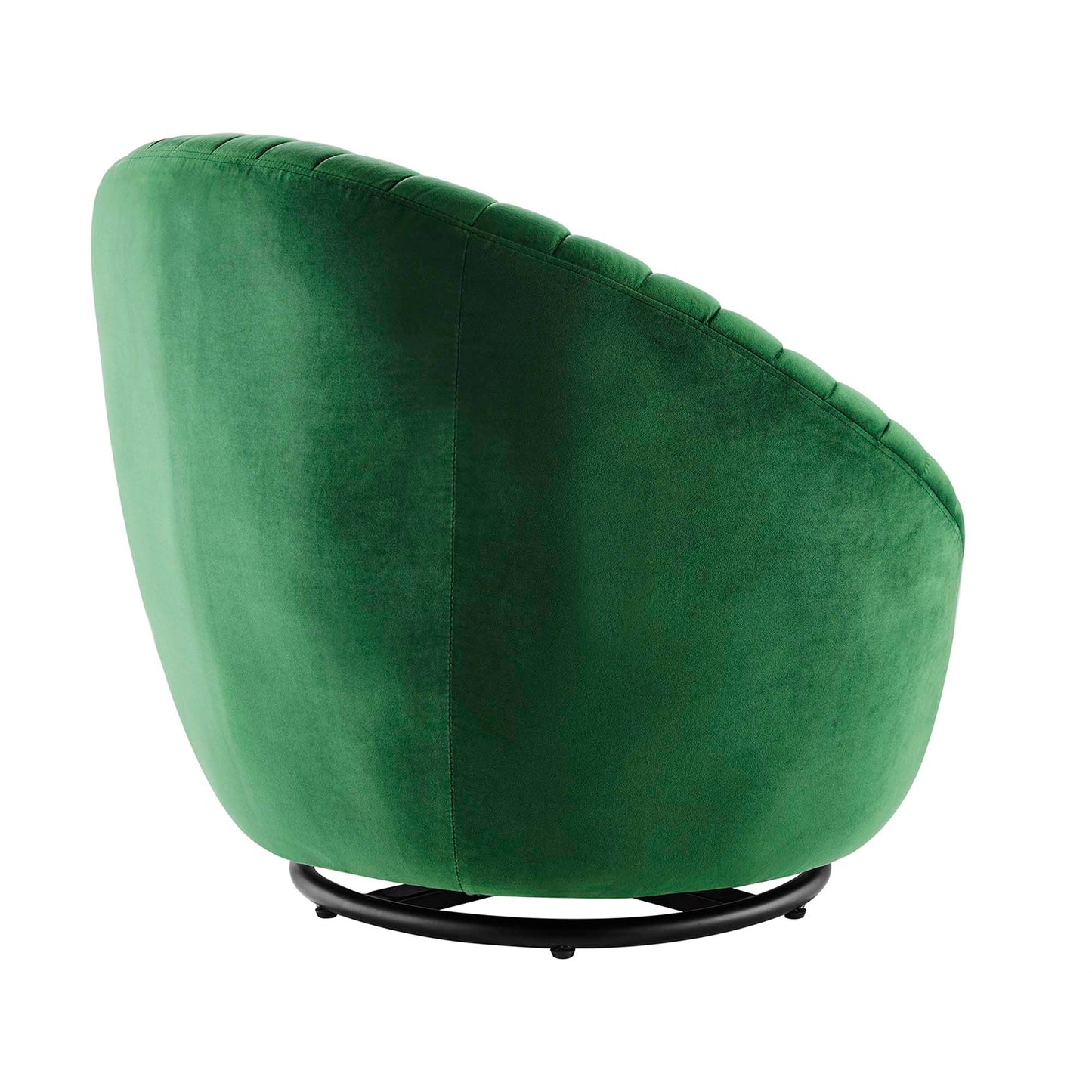 Whirr Tufted Performance Velvet Swivel Chair FREE SHIPPING.