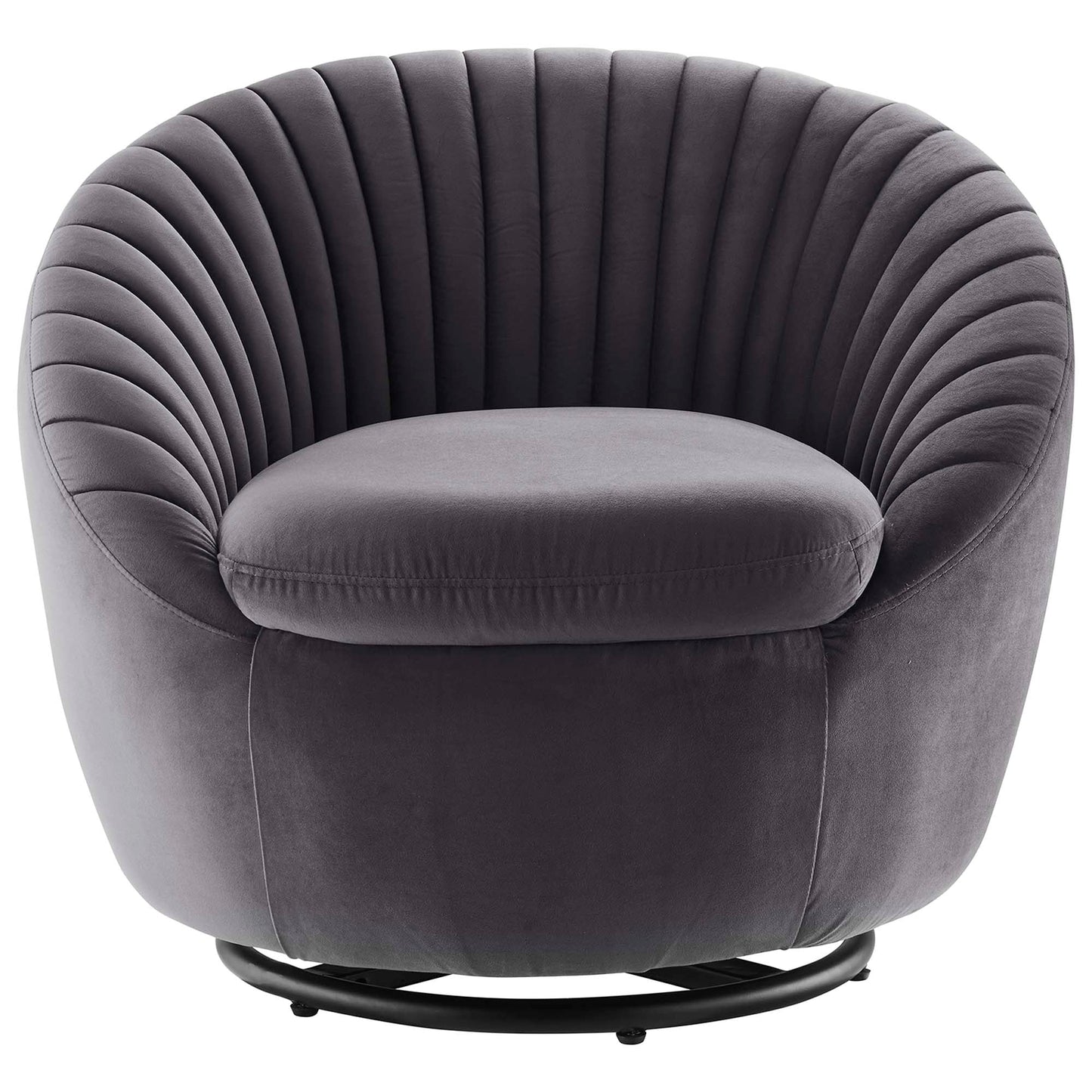 Whirr Tufted Performance Velvet Swivel Chair FREE SHIPPING.