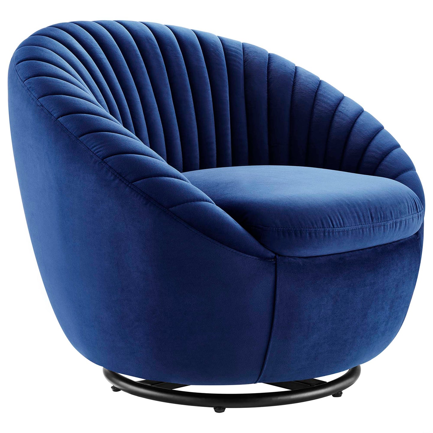 Whirr Tufted Performance Velvet Swivel Chair FREE SHIPPING.