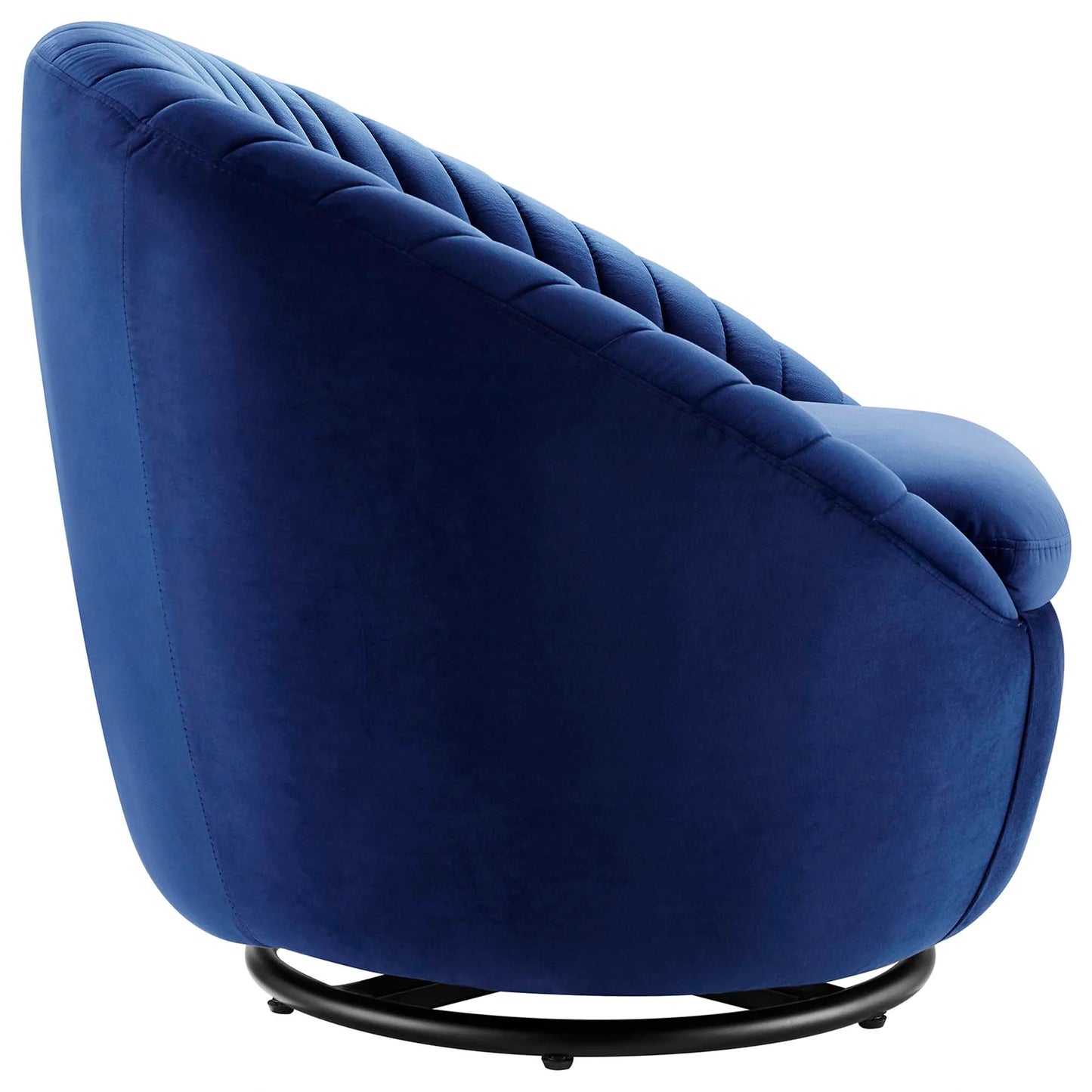 Whirr Tufted Performance Velvet Swivel Chair FREE SHIPPING.