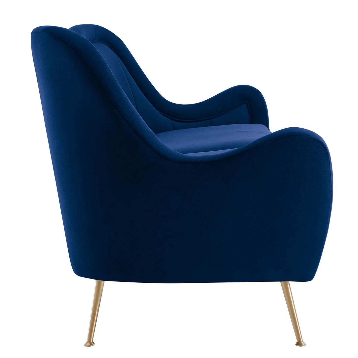 Cheshire Channel Tufted Performance Velvet Sofa FREE SHIPPING.