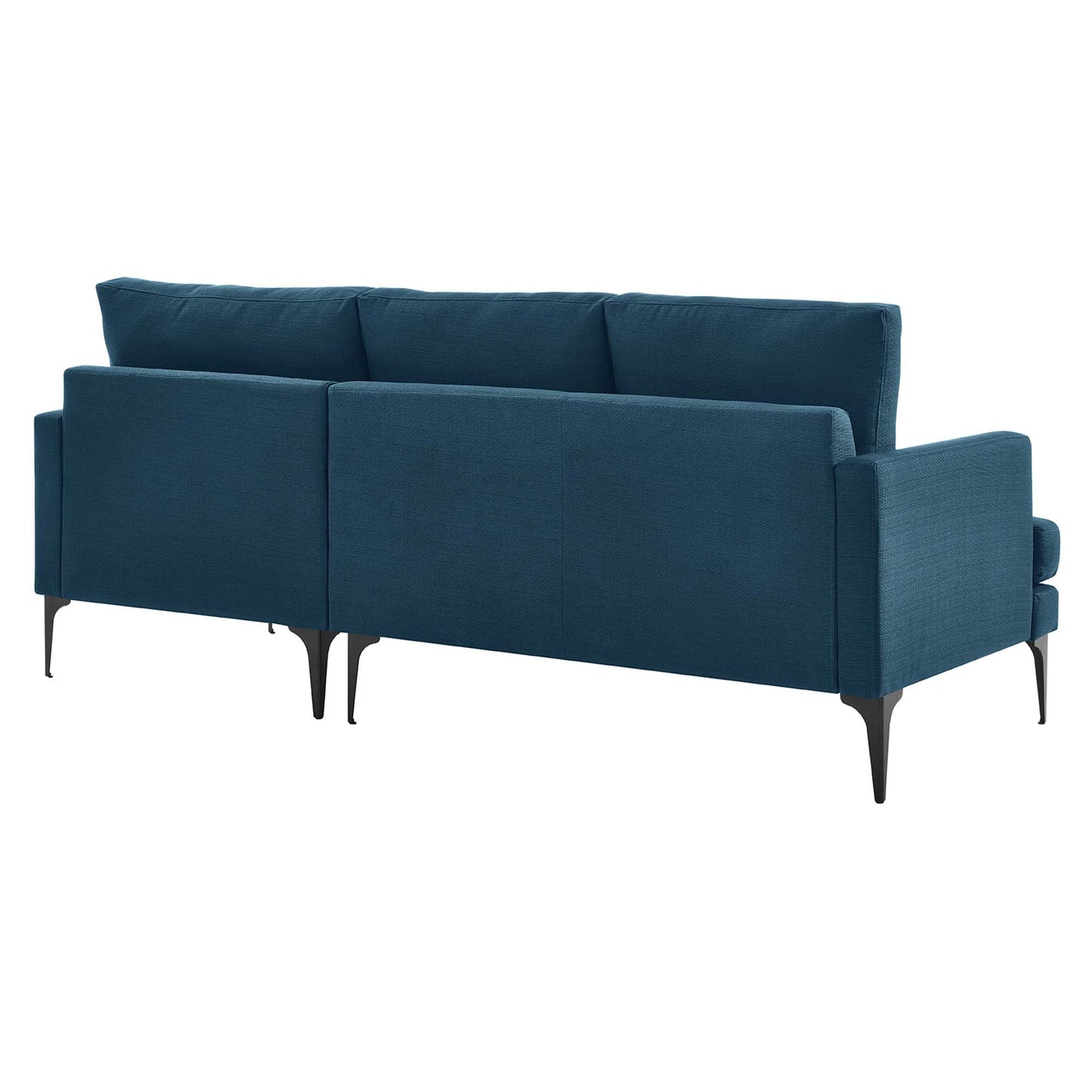 Evermore Right-Facing Upholstered Fabric Sectional Sofa FREE SHIPPING.