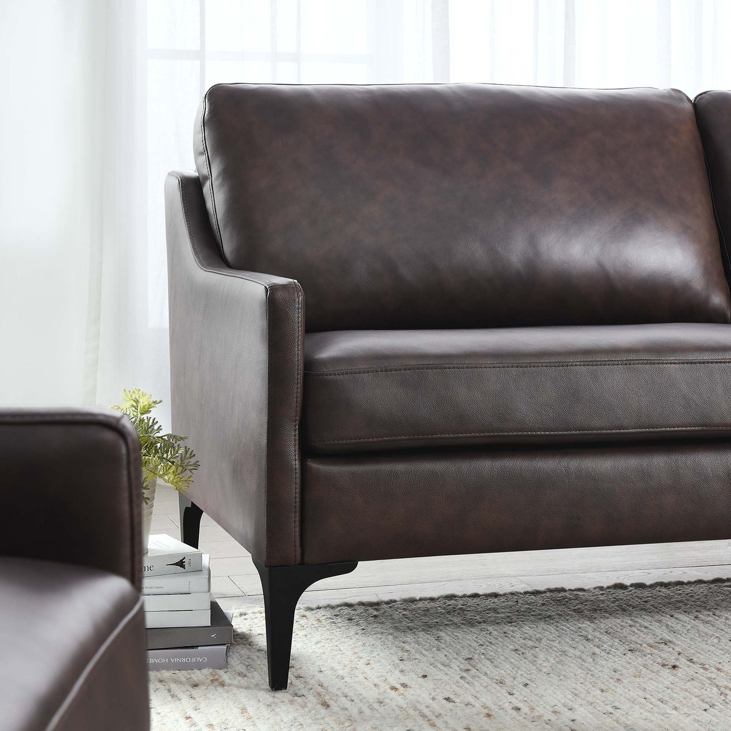 Corland Leather Sofa FREE SHIPPING.