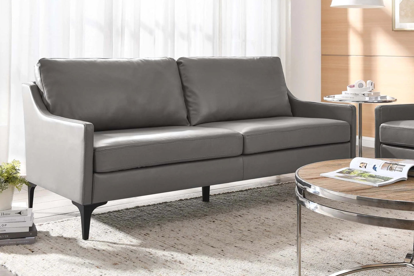 Corland Leather Sofa FREE SHIPPING.