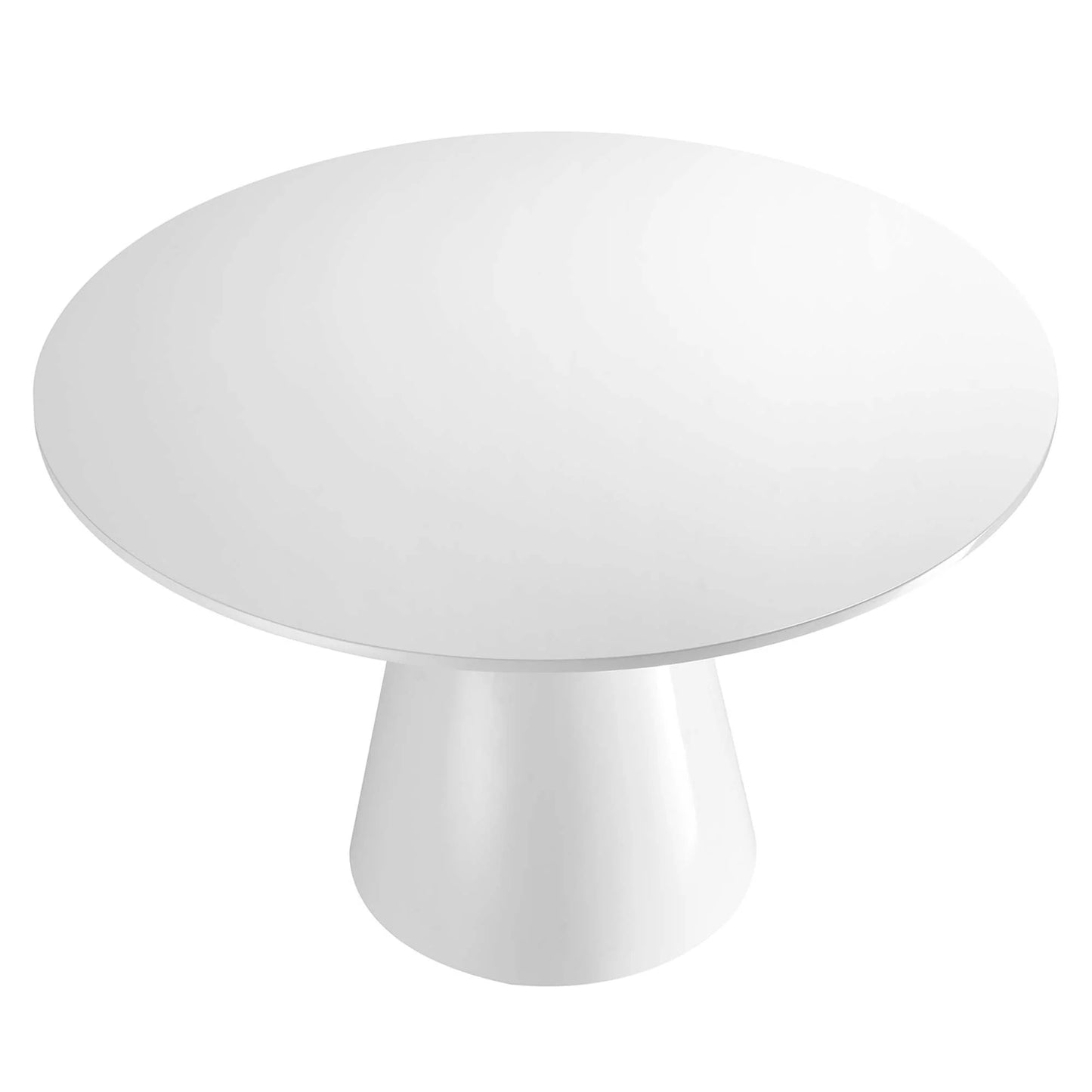 Provision 47" Round Dining Table in White FREE SHIPPING.