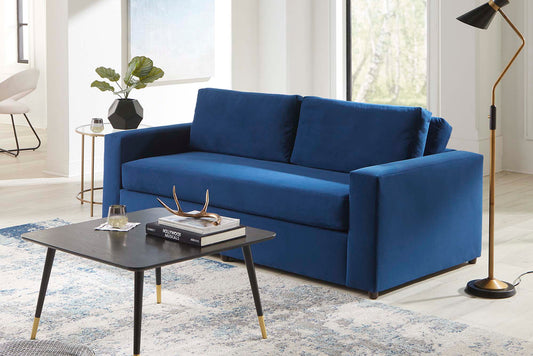 Avendale Velvet Sofa FREE SHIPPING.