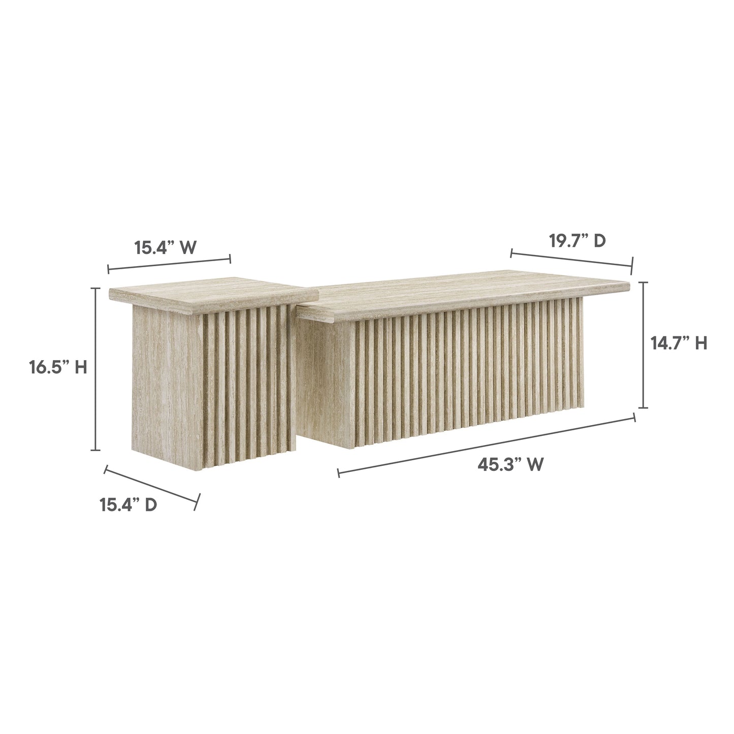 Render Nesting Coffee Tables Set of 2 FREE SHIPPING.