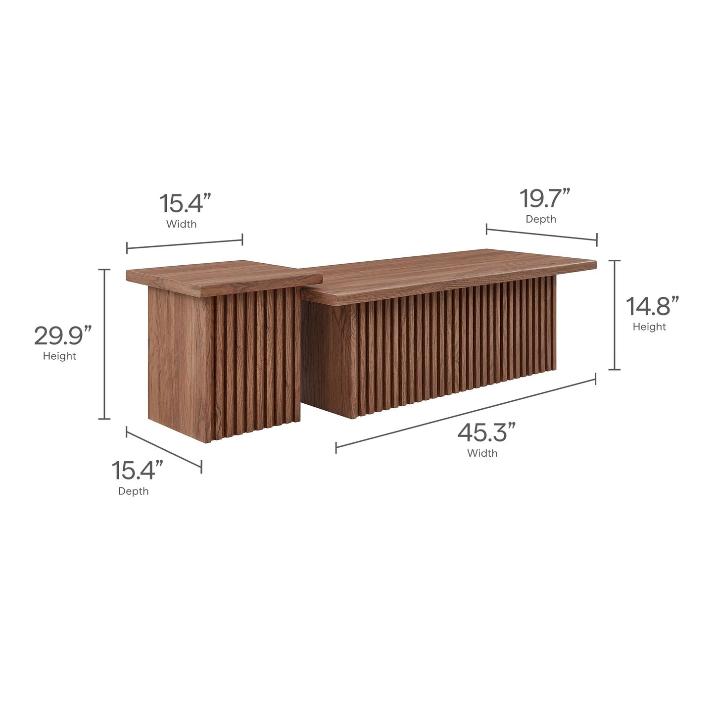 Render Nesting Coffee Tables Set of 2 FREE SHIPPING.