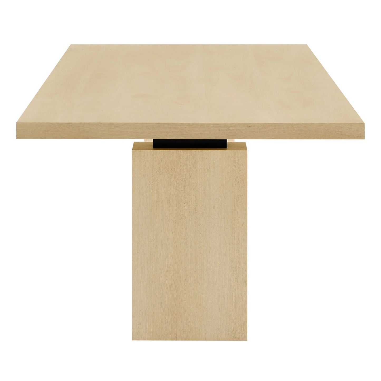 Piston 82" Rectangular Wood Dining Table in Natural FREE SHIPPING.