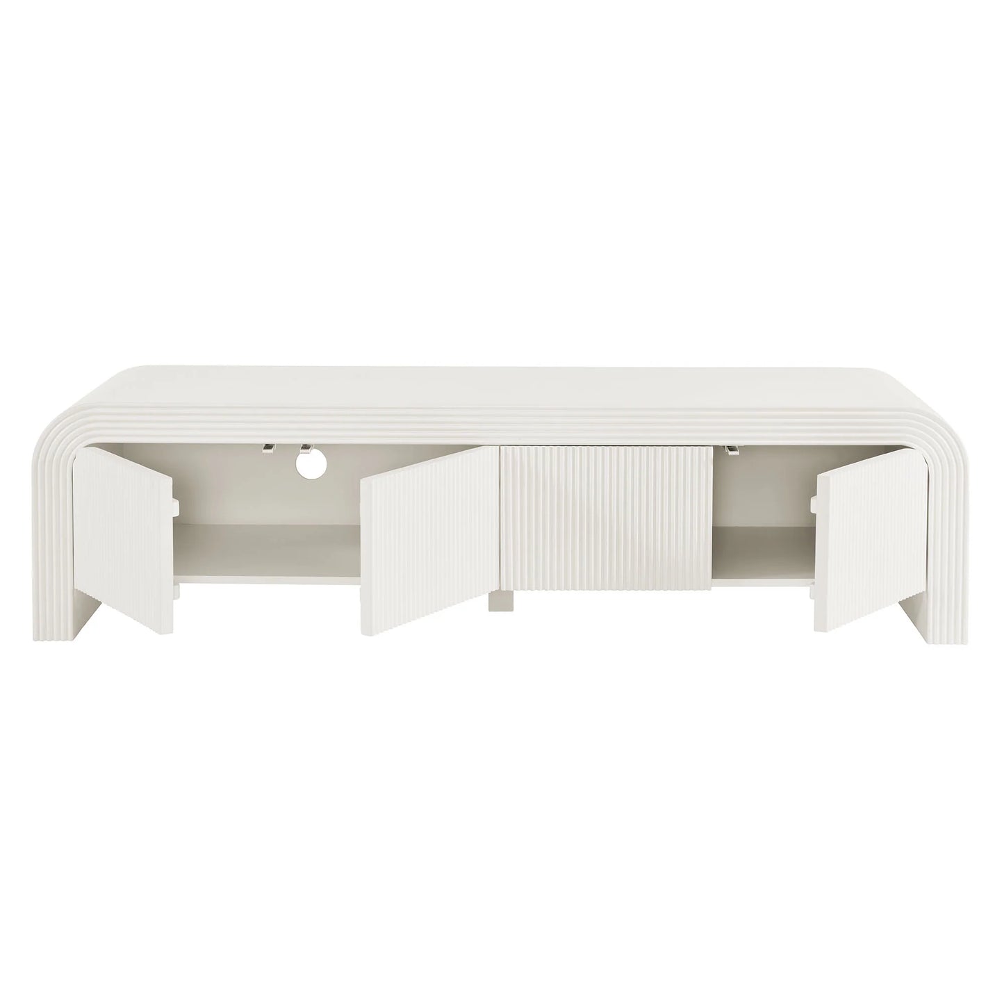 Waterflute 68" Fluted TV Stand FREE SHIPPING.