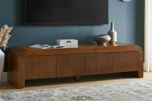Waterflute 68" Fluted TV Stand FREE SHIPPING.