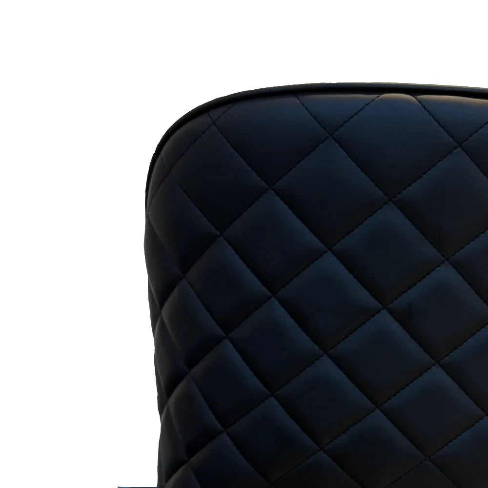 Hill Dining Chair Grey, Black & White.