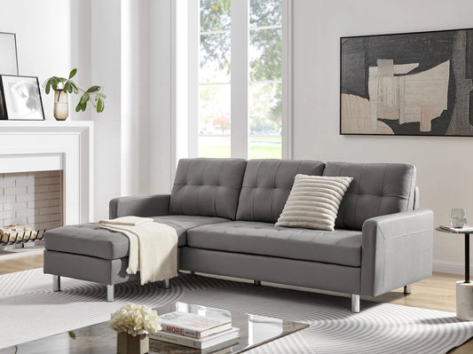 VESADA Sectional Black, Gray or White.