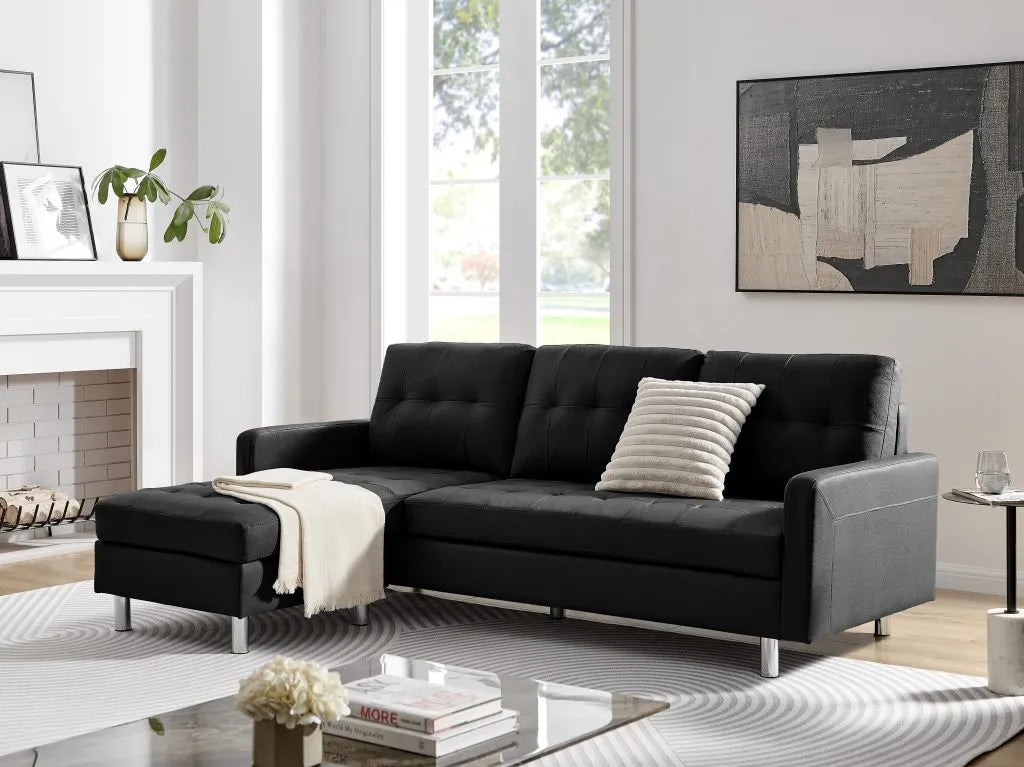 VESADA Sectional Black, Gray or White.